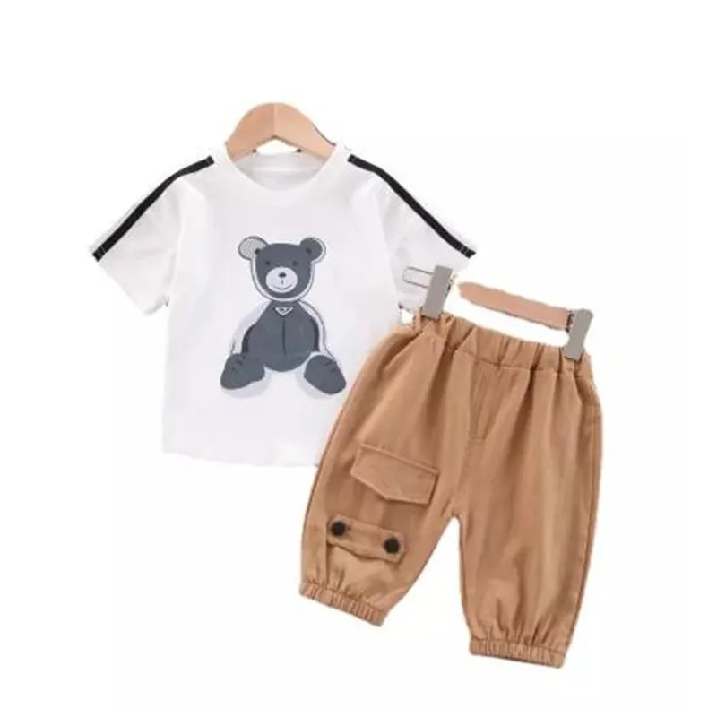 Best Offers T-Shirt Shorts Clothing Sport-Costume Kids Tracksuit Toddler Baby-Girls Bear Children Ma5bDOdY9