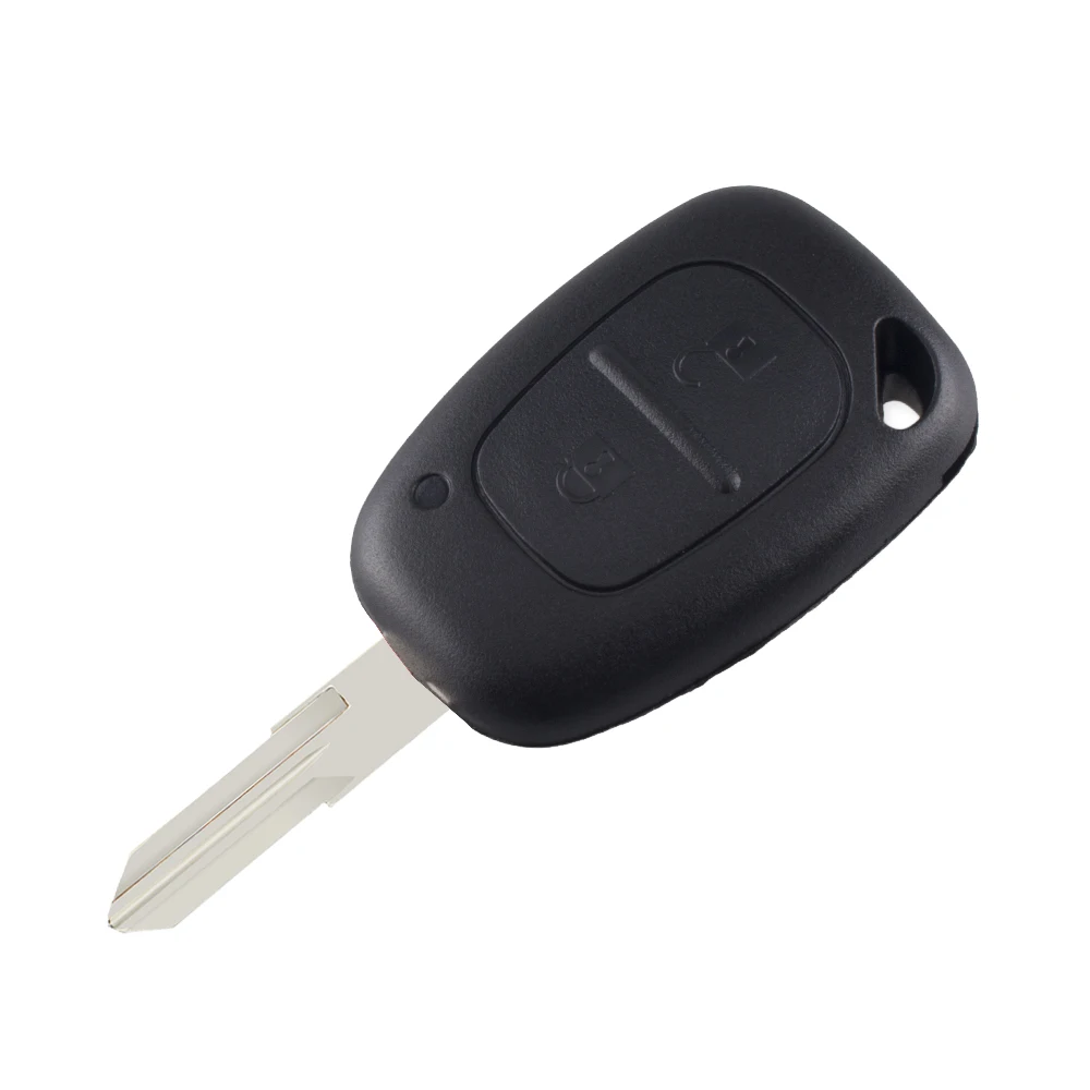 KEYYOU 15X2 кнопки автомобиля дистанционного ключа оболочки чехол для Vauxhall/Opel Vivaro/Renault Movano Trafic Renault Kangoo NE73 VAC102 Blade - Цвет: With Blade VAC102