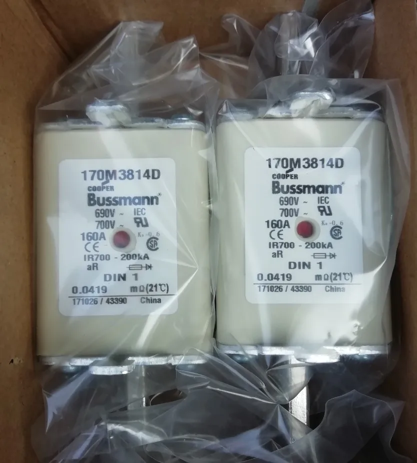Предохранители: 170M3817 315A 690 V/170M3818 350A/170M3814D 160A/170M3815D 200A/170M3816D 250A 690V aR