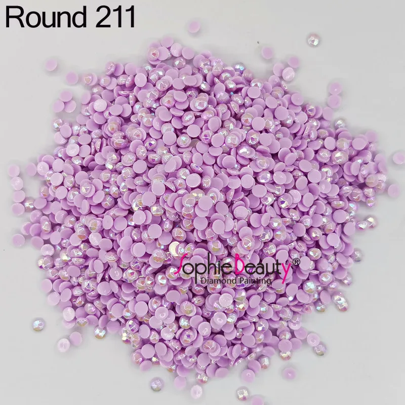 AB Stone 2.8mm Colorful Round Drills Diamond Painting Embroidery Rhinestone Mosaic