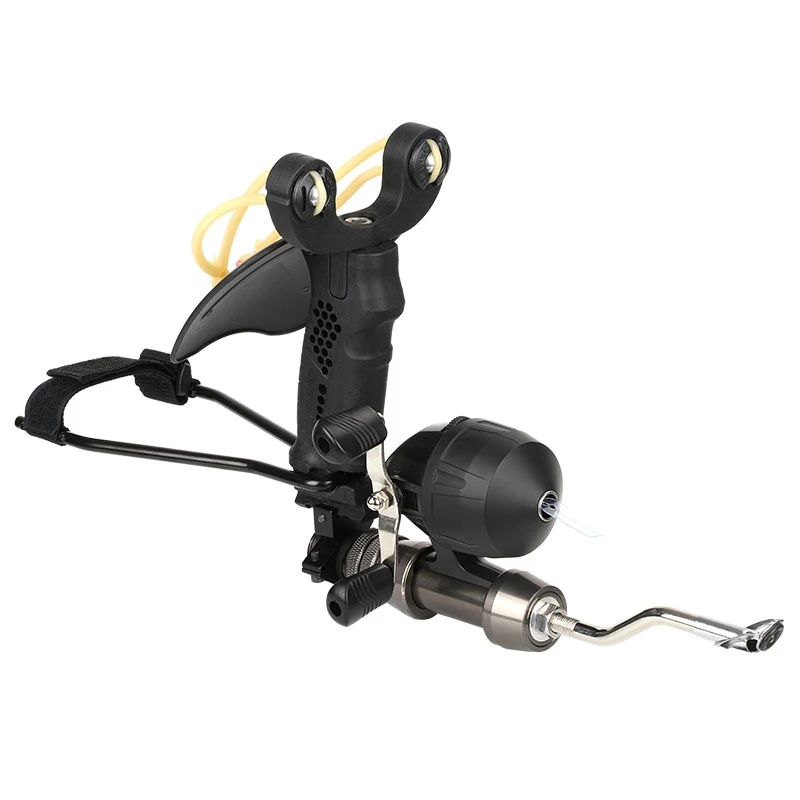 2019 New Outdoor Hunting Tool High Speed Powerful Shooting Fish Dart Multifunction Bow Slingshot Catapult Archery Catch Fish Kit