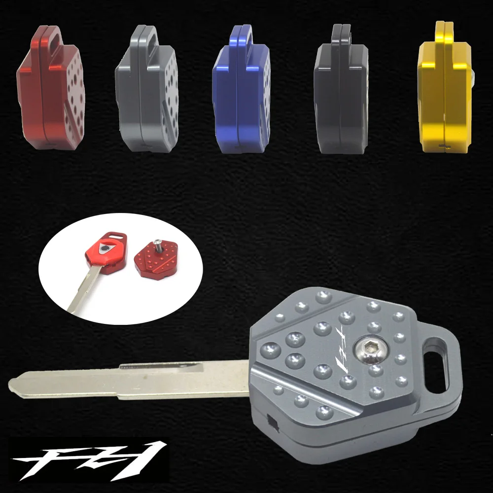 

For Yamaha FZ1 FZ 1 FZ-1 FAZER keys cap decoration Motorcycle Modification Aluminum alloy key Protective cover
