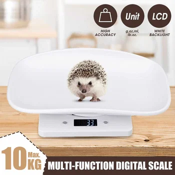 

10KG Multifunctional Digital Electronic Baby Infant Small Pet Scale Post High Accuracy Kitchen Scale LCD Baby Pet Weight Scale