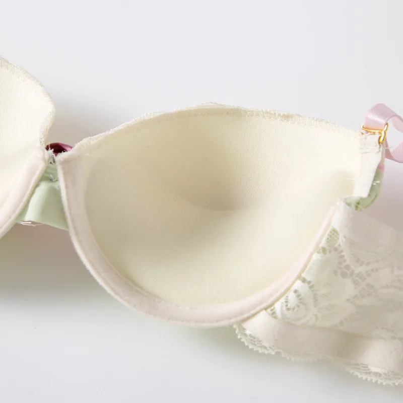 Женский комплект с бюстгальтером пуш ап сексуальное нижнее белье без подкладки