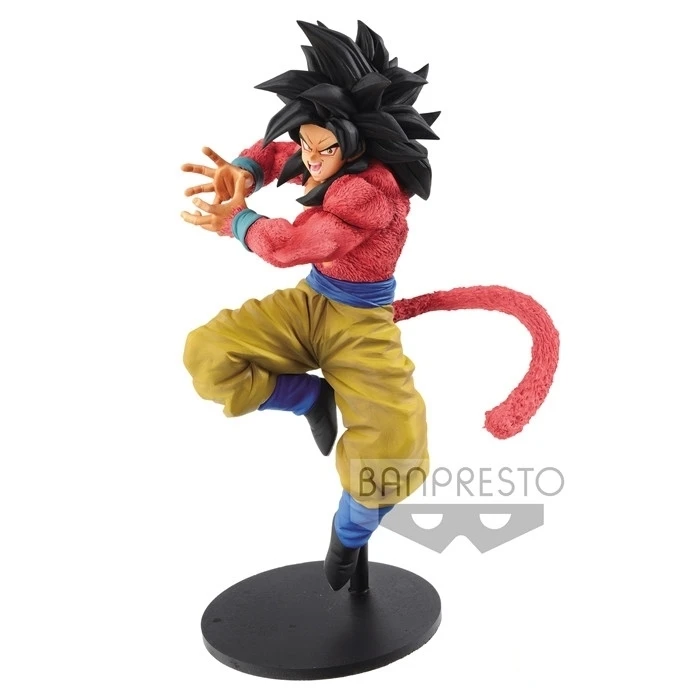 Оригинальная фигурка Драконий жемчуг GT Son Goku Super Saiyan 4 BPT 19 см качественная фигурка коллекция игрушек на Рождество G050