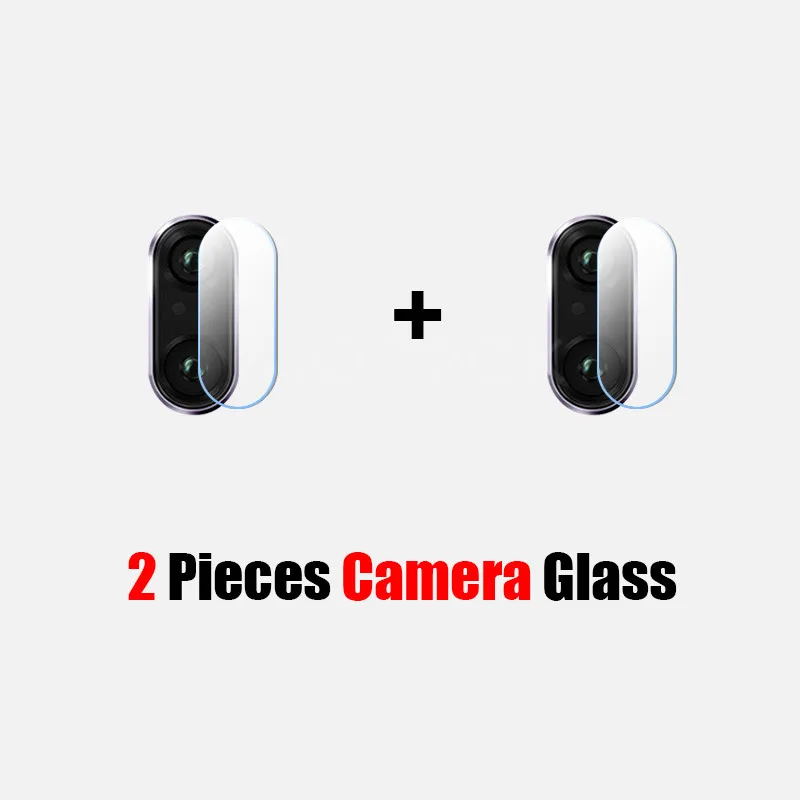 2 in 1 Camera Lens Tempered Glass For Xiaomi Redmi 7 Note 7 8 5 Pro Screen Protector On The For Redmi 8 8A 7 7A Protective Glass - Цвет: 2Pieces Camera Glass