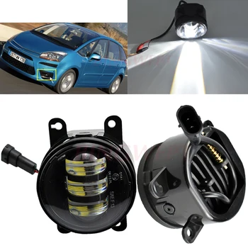 

2x Car-styling Super Bright 12V LED Fog Light For C-itroen C4 Picasso UD MPV 2007 2008 2009 2010 2011 2012-2015 High Brightness