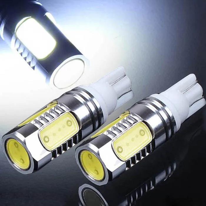 2 шт. T10 W5W 194 168 7 5 W COB DC12V светодиодный фары высокой Мощность автомобильный