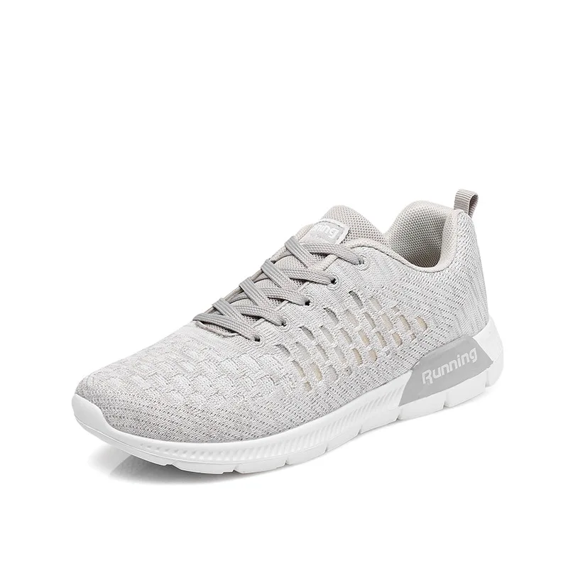 

Fly Woven Couples Light Soft Bottom Running Shoes Spring MEN'S SHOES Breathable Mesh Sports Shoes Casual Shoes Mesh Trendy Shoes