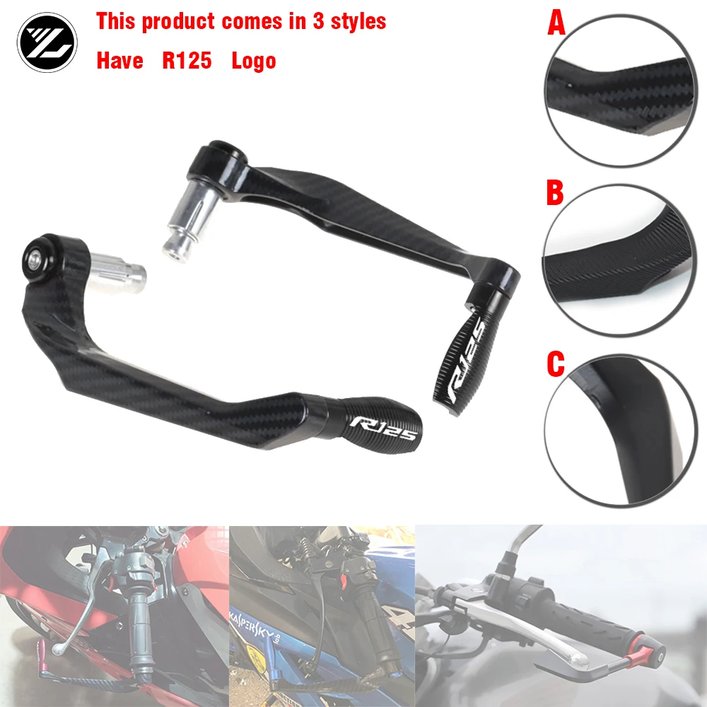 

For YAMAHA R1 R3 R6 R15 R125 YZF XT1200 R1M Motorcycle Handguards Handlebar Grips Protector bar ends Levers Guard