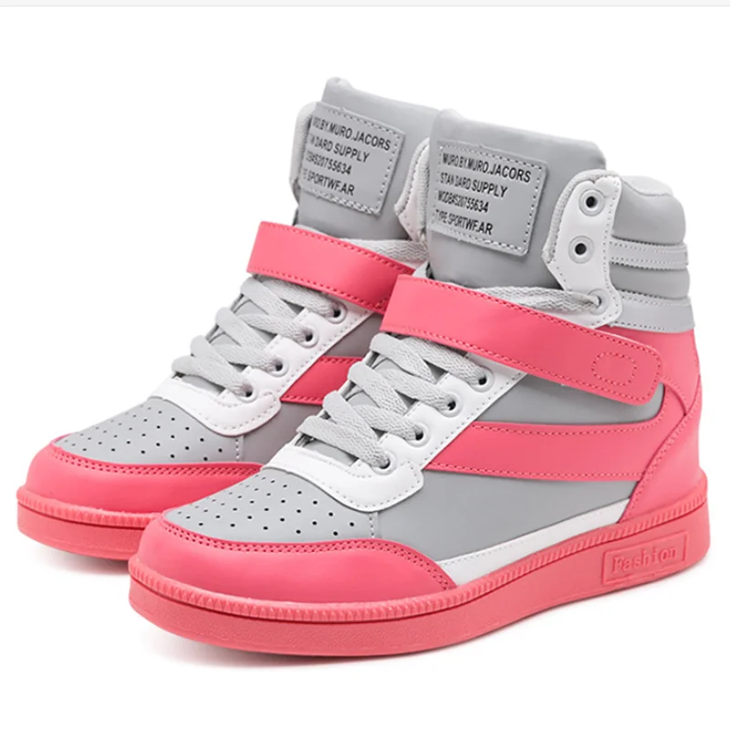 

Platform Snow Boots Women Winter Shoes Sneakers Women Wedges Boots Warm Plush Women Boots Leather Botas Mujer shoes Y730