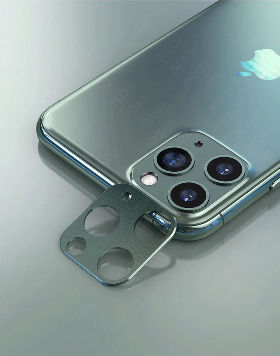 Защитная пленка для экрана для iphone 11 Pro Max, Защитное стекло для камеры для iphone 11 Pro, металлическое заднее кольцо для объектива+ стекло для iphone 11, чехол