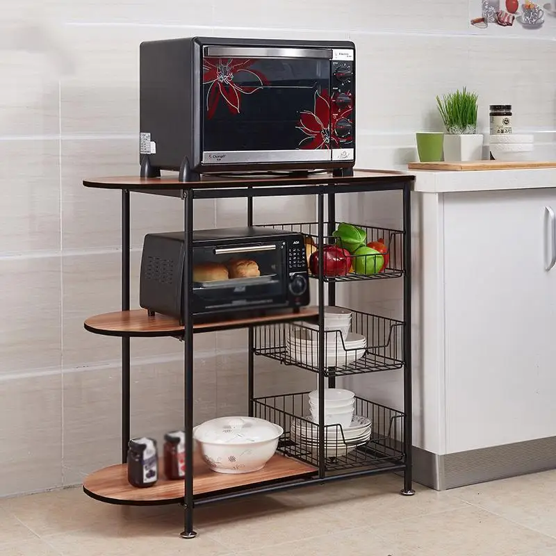 Etagere дальность кухни леса Cosas De Cocina Органайзер полки тележки с колесами кухонные полки для хранения