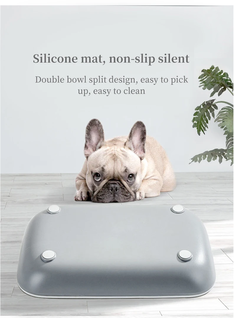 Smartpet 15 градусов автоматический Кошачьи миски с двумя чашами 2 в 1 домашнему животному Еда и миски для кошек кормушки для собак кошек блюдо для домашних животных