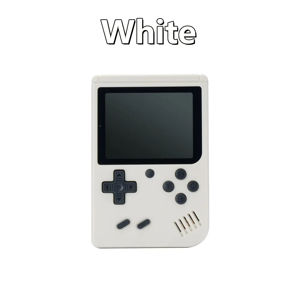 Portable Mini Handheld Video Game Console 8-Bit 3.0 Inch Color LCD Kids Color Game Player Built-in classic games 