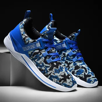

Men casual shoes 2020 spring and summer walk shoes man camouflage breathable Non-slip highh quality luxury Male sneakers shoes
