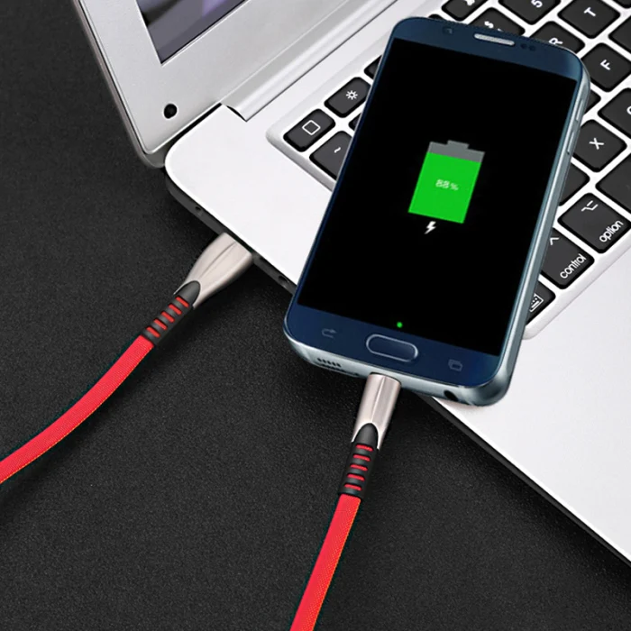 Плетеный Micro из цинкового сплава для Android 5A Кабель зарядного устройства для быстрой зарядки 1 м/2 м ING-SHIPPING