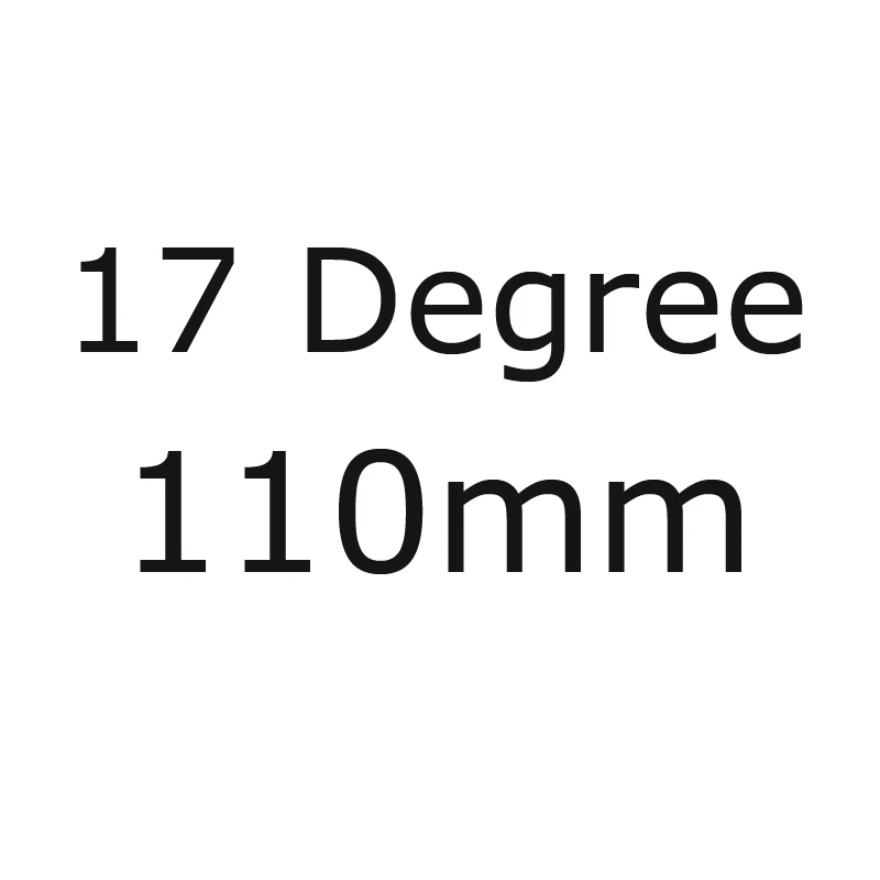 17 degree 110mm Без логотипа MTB углеродный Стержень 31,8 мм дорожные велосипедные кронштейны 6/17 градусов UD/труба из углеродистого волокна 3K Глянцевая/матовая горный велосипед стволовых 70/80/90/100/110/120/130 мм - Цвет: 17 degree 110mm