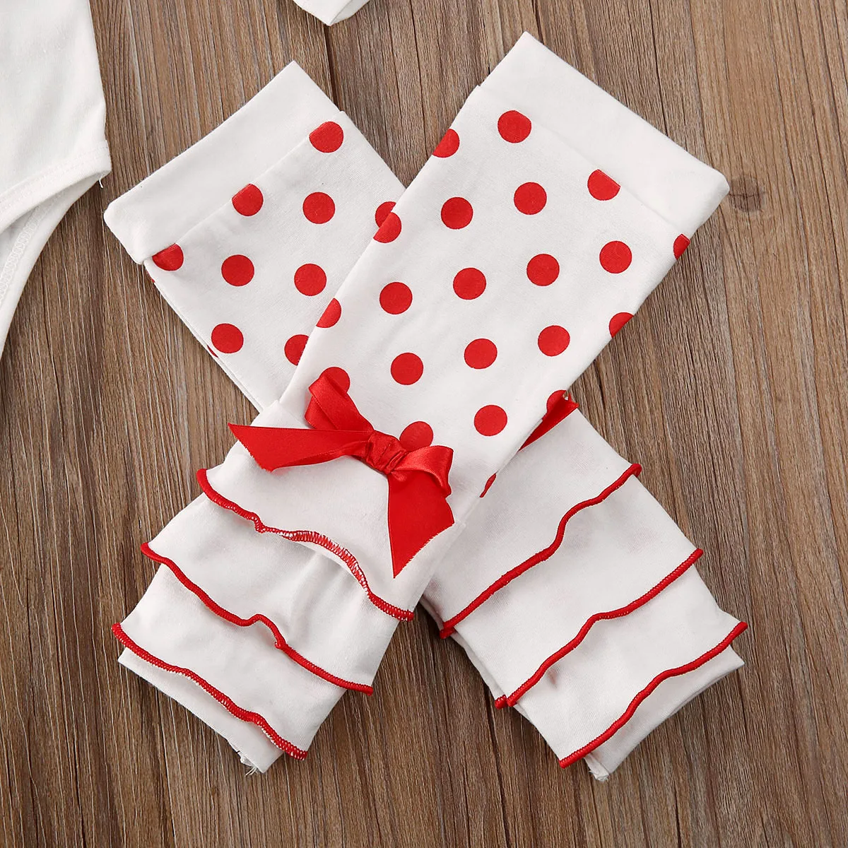 Детский комбинезон с надписью «My First Valentine's Day» для маленьких девочек; комплект из 2 предметов; гетры; одежда