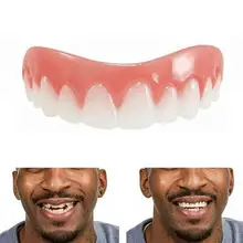 1 шт. зубной протез Smile Cosmetic Teeth удобный шпон покрытие верхнее отбеливание зубов оснастка на улыбку зубы косметические протезы