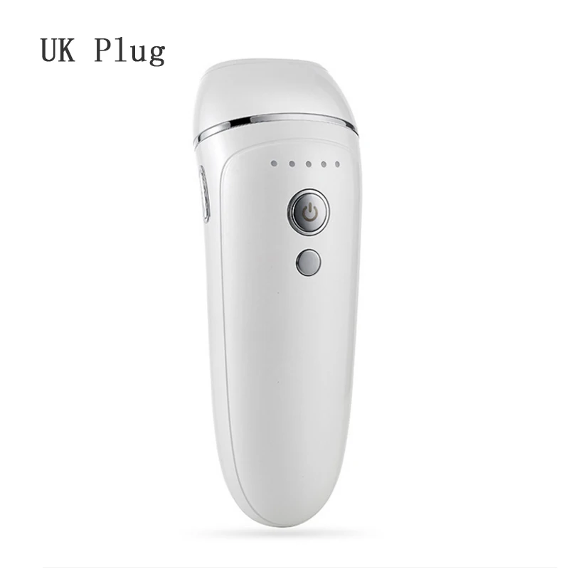 White UK IPL лазерный эпилятор, постоянное лазерное оборудование для удаления волос, безболезненный индукционный лазерный эпилятор, импульсный прибор для удаления волос - Цвет: White UK