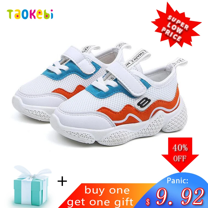 Chaussure Enfant/Осенняя легкая детская обувь для маленьких мальчиков и девочек ботинки