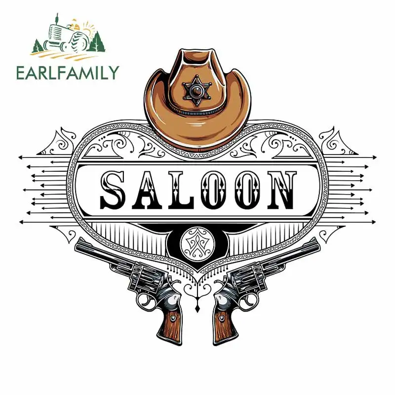 EARLFAMILY 13 см x 11 Для Седана ковбойская наклейка на лобовое стекло окна аниме