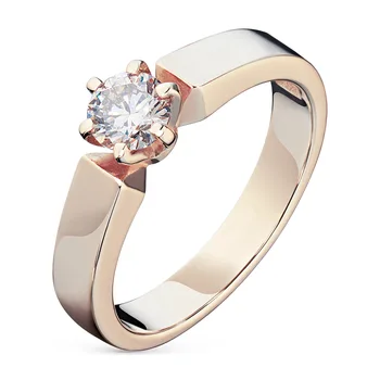 

A ring of red gold diamond e0201kts05166200