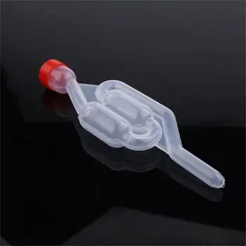 

One-way Wine AirLock Beer Brewing Fermentation Check Valve Plastic Air Lock Water Seal Home Winemaking Exhaust Valve Fermenter