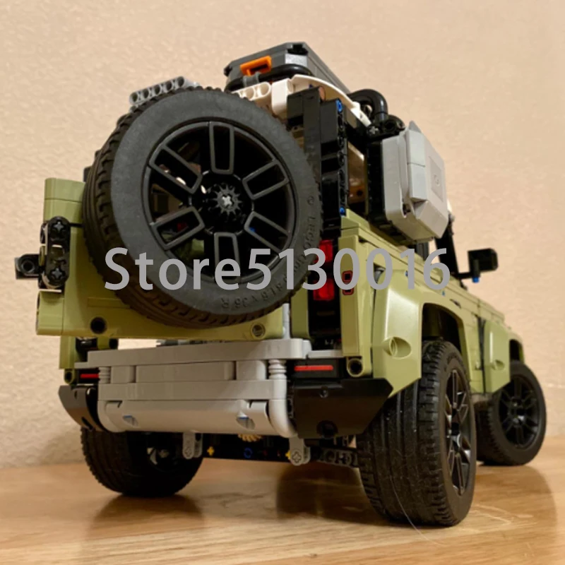 93018 Technic Car Series 2573 шт. модель здания совместима с 42110 игрушки для детей рождественские подарки