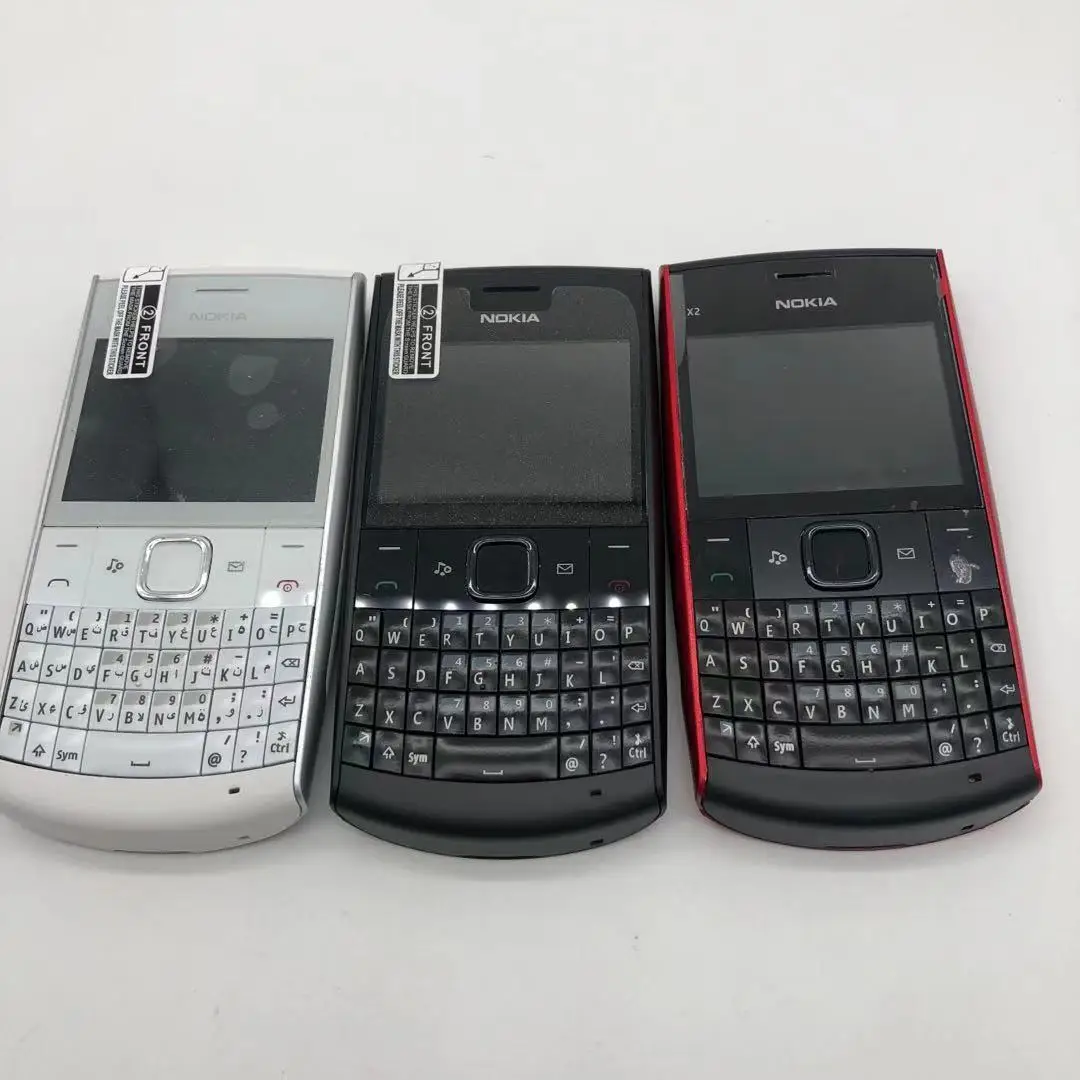 Nokia X2-01 Refurbished Original Phone Nokia X2-01 Symbian OS X2-01 Computer Keyboard Mobile Phone Fashion Cell Phones iphone 8 refurbished