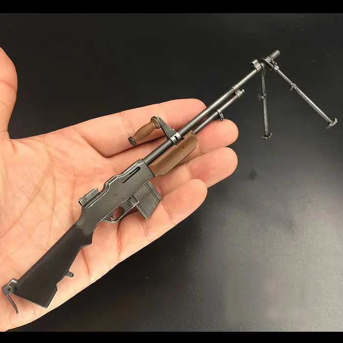 1:6 Scale World War Ii U.s. Army M1918 Bar Light Machine Gun
