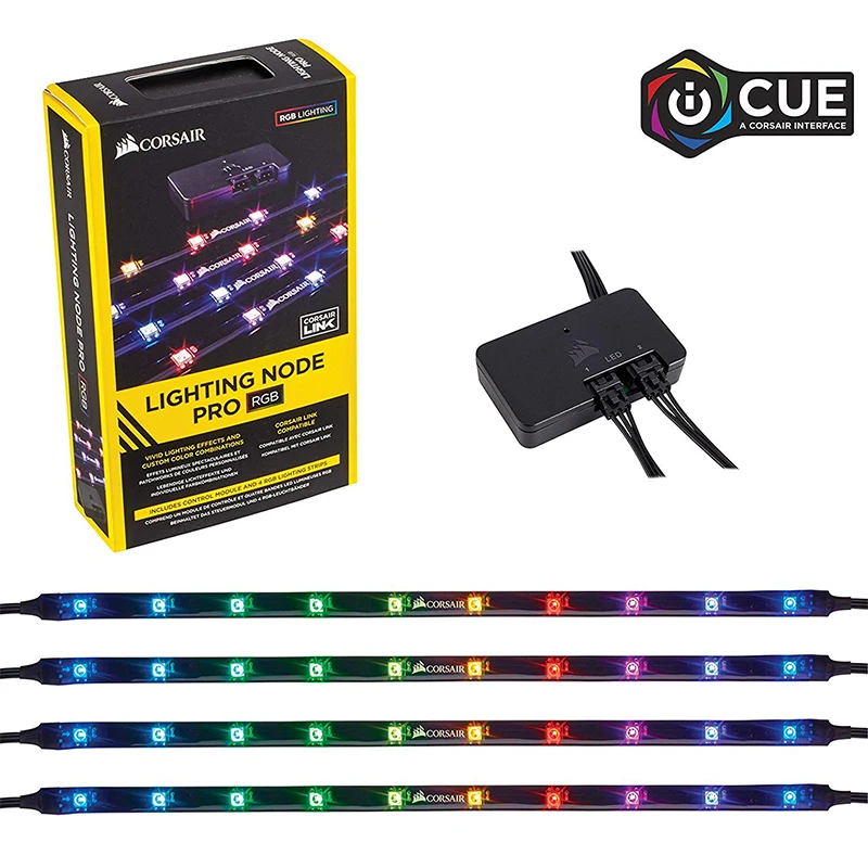 Блок освещения CORSAIR iCUE PRO RGB контроллер освещения|Кулеры/вентиляторы/системы