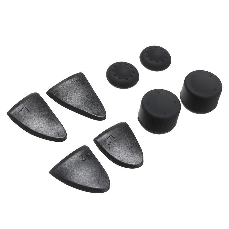 

For PS5 Controller 1Set Durable Game Trigger Extenders Thumbstick Grips Cap Handle Silicone Protective Accessories Pohiks