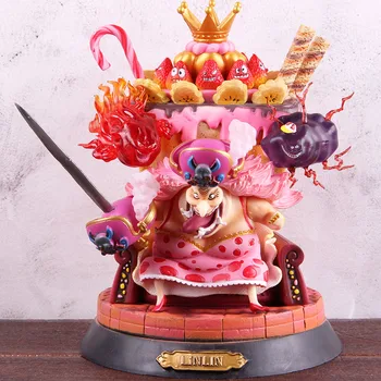 

Anime One Piece GK Statue Big Mom Charlotte Linlin WhiteBeard Edward Newgate Shanks Action Figure Toy PVC Collectible Model Toy
