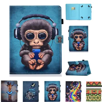 

Sleeve Cover For Samsung Galaxy Tab 3 Lite 7" T110 T111 Tab E 7.0 T113 T116 7 inch Tablet Universal PU Leather Stand Cute Case