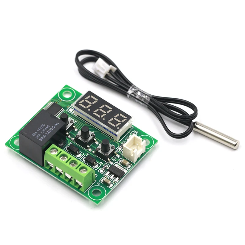 W1209 DC 12V heat cool temp thermostat temperature control switch temperature controller thermometer thermo controller