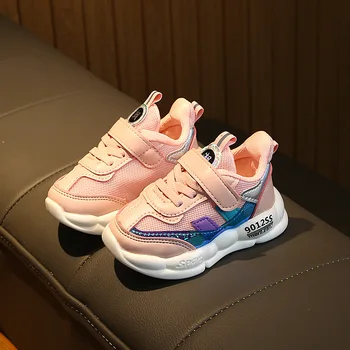 

2020 New Colorful Stripes Baby Casual Shoes Patchwork Newborns Sports Shoes Infant Boy Girl Mesh Toddler Sneaker Children B08231