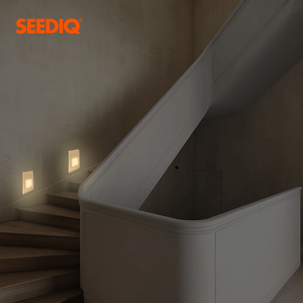PIR Sensor LED Wall Lamp Recessed PIR Sensor Stairs LED Wall Lamp For Home Stairs Wall lighting Corridor Lamp AC85-265V Lighting Sensor with motion sensor light,led light,led wall lamp,wall light