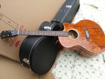 

2018 New + Factory + KOA K24 acoustic guitar Chaylor KOA K24ce electric acoustic guitar KOA K24c acoustic guitar B Band A11 EQ