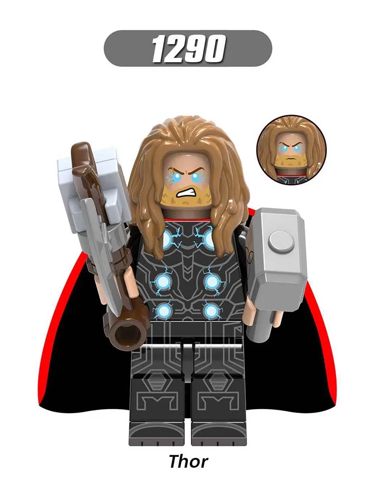 

Single Sale Compatible LegoINGlys Super Heroes Avengers Endgame Ancient One Thor Captain America Building Block Toys Boys Gift