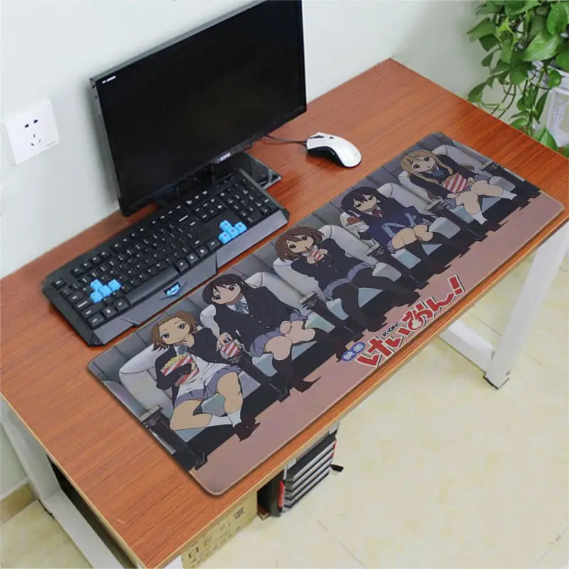 Lock Edge 30x80cm Babaite K-On резиновый ПК игровой коврик для мыши скорость/Управление версия большой игровой коврик для мыши - Цвет: Lock Edge 30x80cm