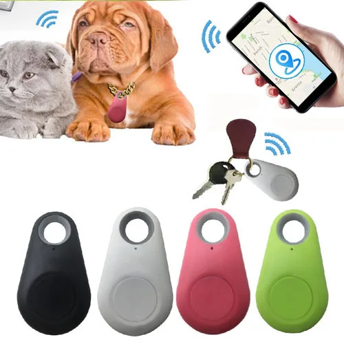 Smart Pets Gps Tracker Anti-Lost Alarm Device Mini Intelligent Wireless Bluetooth Finder Anti-Theft  Locator (Not Battery)