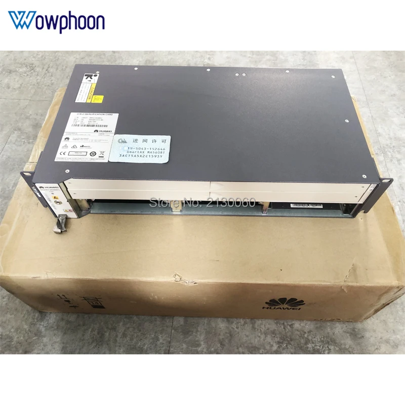 Huawei mini 19 дюймов MA5608T GPON или EPON OLT шасси и вентилятора