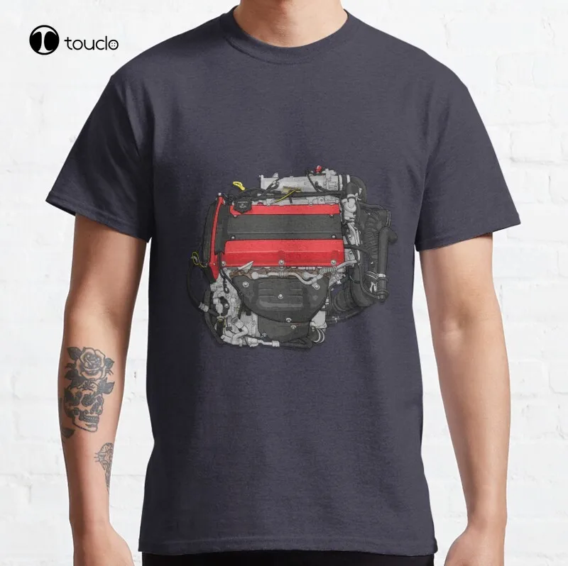 4 G63 Engine Sticker Evo Engine 4 G63 Engine 4 G63 Touge Jdm Jdm Engine Motor Classic T-Shirt Cotton Tee Shirt Fashion Funny New