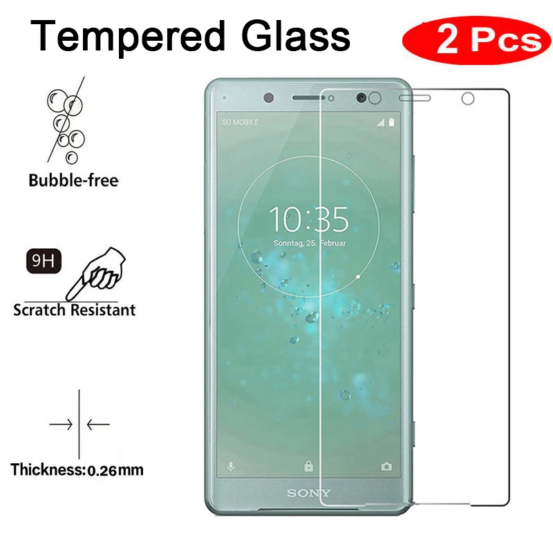 Закаленное стекло для Sony XZ3 XZ2 Premium XZ1 Compact защита экрана 9H HD Защитное XZS XZ|Защитные