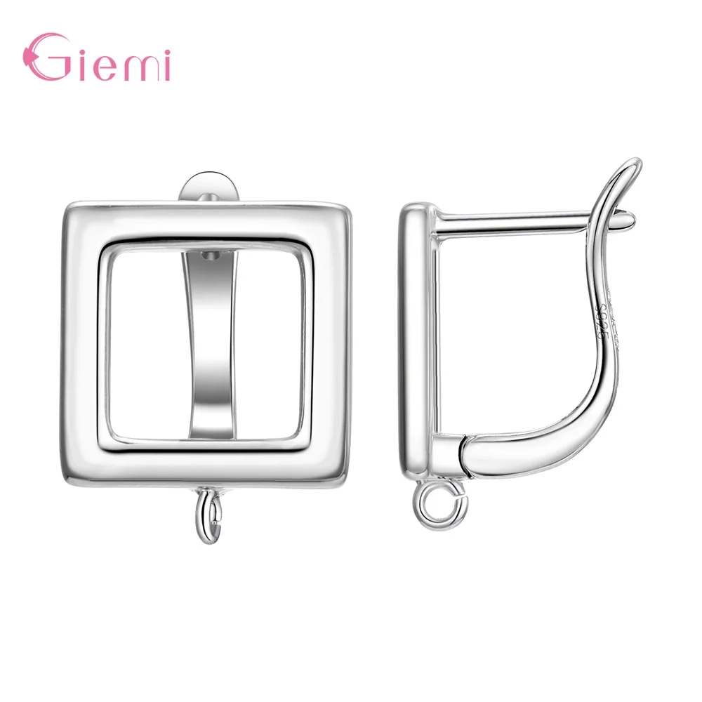 Ohrring-Zubehör aus 925er-Sterlingsilber, baumelnde Ohrringe, Verschlüsse, Hakenbeschläge, DIY-Schmuckherstellung, Haken, Tropfen-Ohrringe, Zubehör – Detail 5