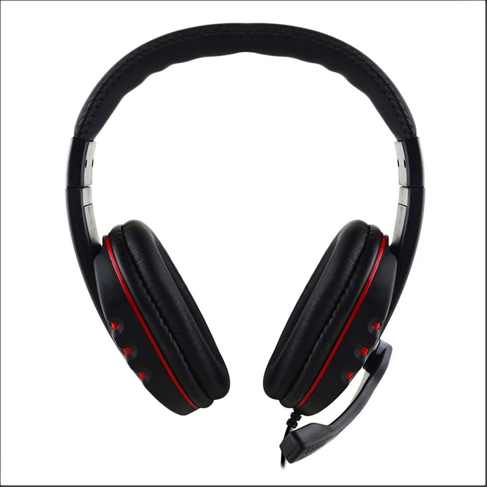 Stereo Gaming Headset For Xbox one PS4 PC 3 5mm Wired Over Head Gamer Headphone With Microphone Volume Control Game Earphone