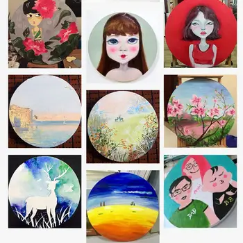 

Solid Wood For Oil Painting Hand Painted Frame Canvas Tool Painted DIY Craft Panels Hand Painting Accessories J8G9