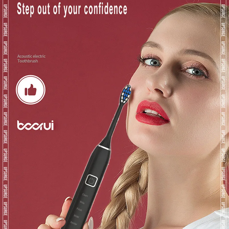 Electric Toothbrush Tooth Brush USB Induction Rechargeable Adult Waterproof Ultrasonic Automatic 5 Mode Electric Toothbrush Tooth Brush USB Induction Rechargeable Adult Waterproof Ultrasonic Automatic 5 Mode
